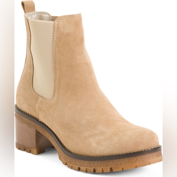 Cruza Tendencia Made in Portugal Suede Chelsea Boots SIZE 39 - Picture 1 of 8